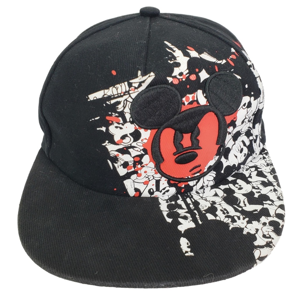 Mickey Mouse‎ Hat YOUTH Size Baseball Cap Walt Disney Parks Flat Bill Streetwear